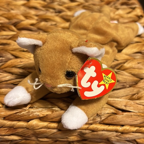 Vintage TY Beanie Baby Cats Prance, Pounce, Chip, Nip - Picture 5 of 6